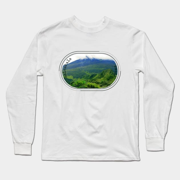 Haleakala National Park Maui Hawaii To travel is to live Photogrpahy Long Sleeve T-Shirt by BoogieCreates